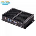 Mini Computer Fanless Mini PC Windows 10 Core 1037U i3 5005U i5 4200U i7 5550U  3