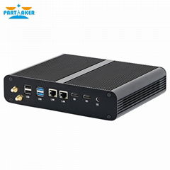 Partaker Mini PC Intel Core i7 1065G7 i5 1035G4 2*RAM Slots Max 64GB DDR4 RAM