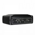 Partaker Intel Core i7 Industrial Computer 8550U Barebone Fanless Mini PC