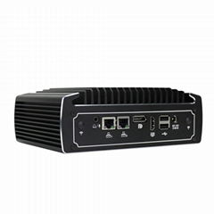 Partaker Intel Core i7 Industrial Computer 8550U Barebone Fanless Mini PC