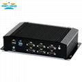 Industrial Mini PC Intel Core i7 8550U i5 8250U i3 7167U i5 7267U with 6COM RS23