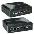 Fanless Mini PC 12th Gen Celeron J6412 2