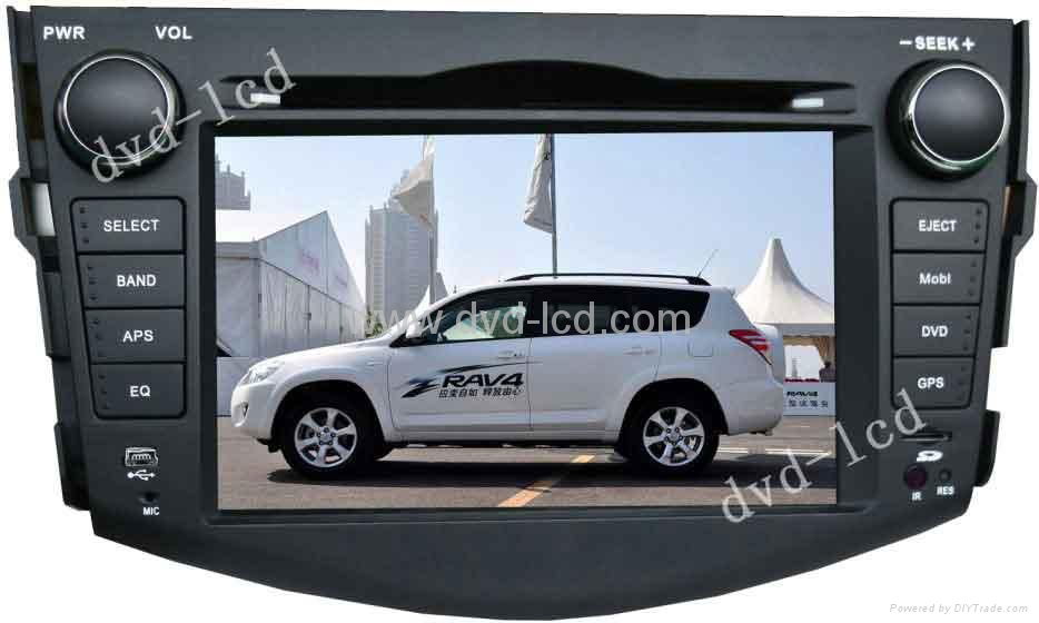 Toyota RAV4 car special dvd player with high definition lcd monitor GPS