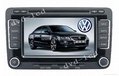 Volkswagen Magotan touareg Seat car dvd player with HD lcd Navigation