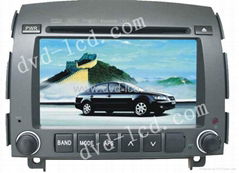 Hyundai Yuxiang Sonata car dvd player with HD lcd monitor navigation GPS