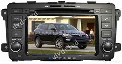 Mazda CX9 car dvd player with high definition lcd monitor Navigation Ipod