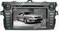 car special dvd player Toyota Corolla with HD LCD Ipod Bluetooth Navigation 1
