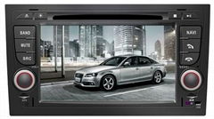 Audi A4 car dvd player  radio with high definition lcd GPS navigation system