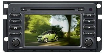 Mercedes Benz smart car dvd player  radio GPS navigation system