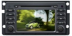 Mercedes Benz smart car dvd player  radio GPS navigation system