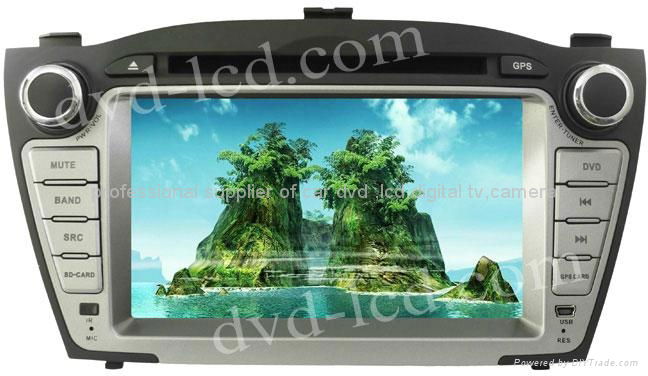 Hyundai IX35 car dvd player  radio HD lcd GPS navigation system