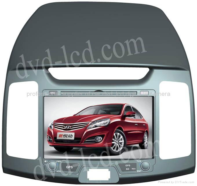 2011 Elantra car dvd player  radio HD lcd GPS navigation system