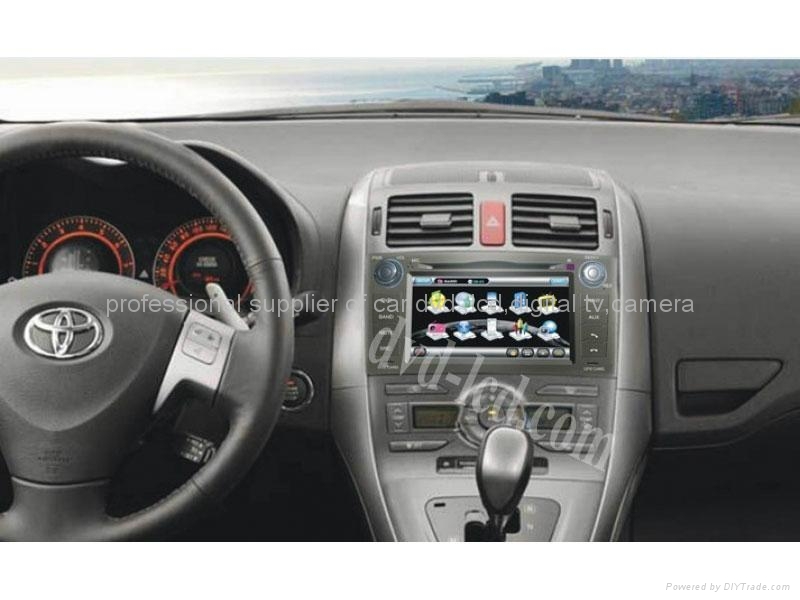 Toyota Auris car dvd player radio GPS navigation system with PIP Win Ce6.0 2