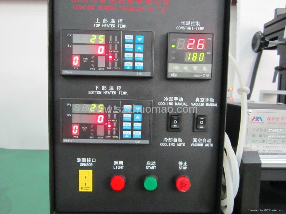 factory price original Zhuomao zm-r590 bga machine rework station 4