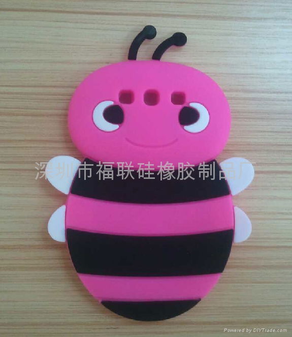 Silicone cut outs phone cover 4