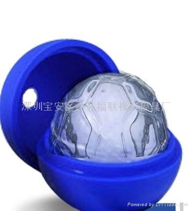 Silicone Ice Ball mold Football  Ice  Ball 5
