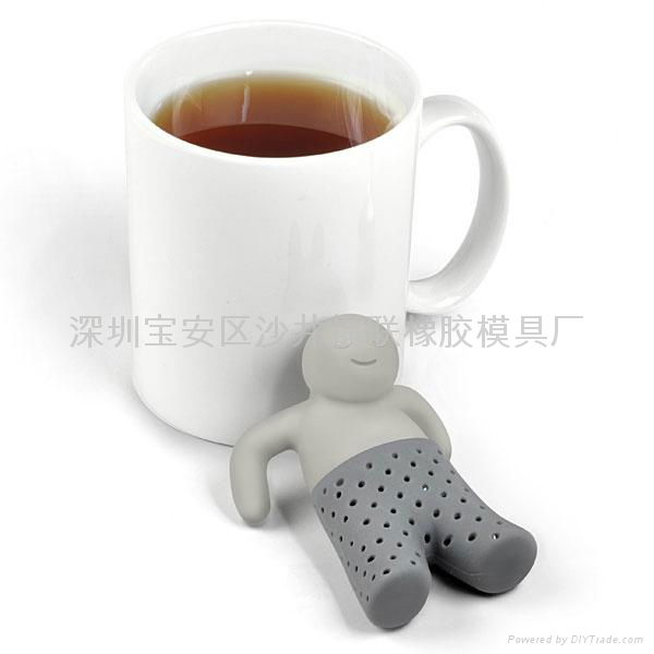 Silicone Mr Tea Infuser Shark Tea Infuser  2