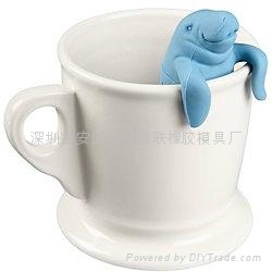 Silicone Mr Tea Infuser Shark Tea Infuser  5