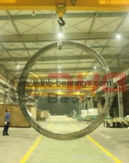 6019.20mm three row cylindrical roller slewing ring bearings with external gear