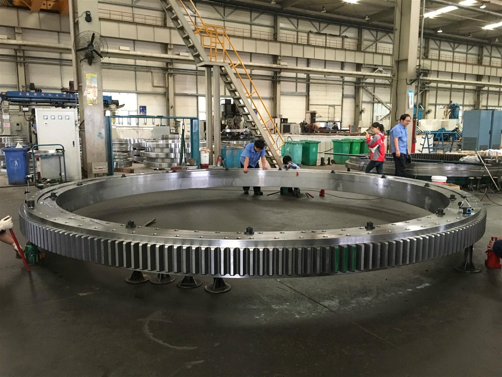 6019.20mm slewing rings used for ship Dredgers-THB Bearings