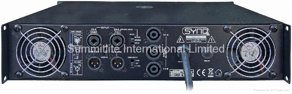SYNQ Professional Power Amplifier PE2400 2