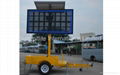 Portable LED Message sign Traffic sign Trailer 2