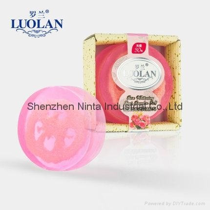 Luffa soap lavender essential skin whitening 2
