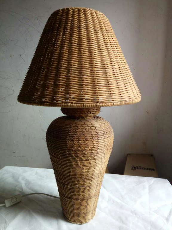 Rattan hand-woven lampshade for table lamp 4