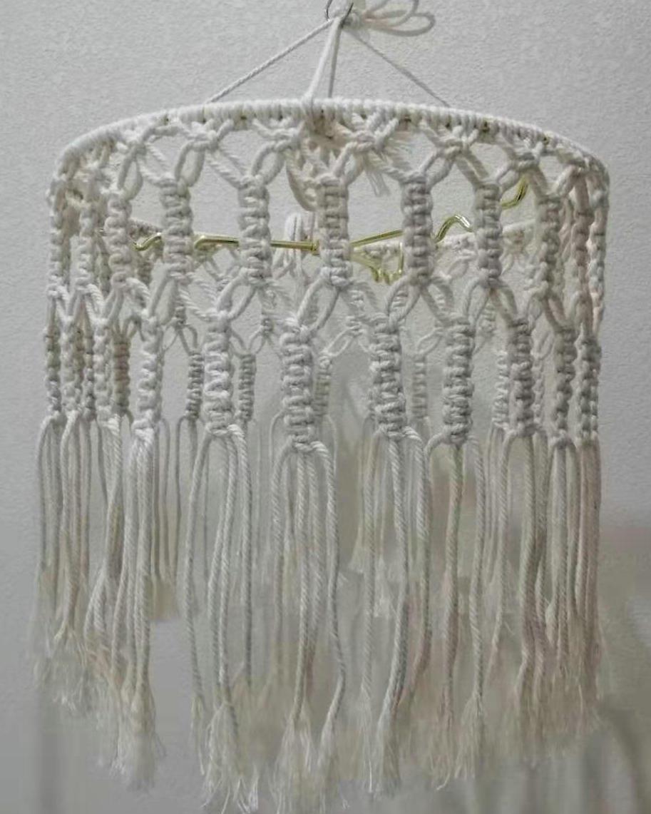 Modern macrame handmade lampshade (China Manufacturer) - Lighting ...