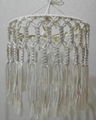 Modern macrame handmade lampshade