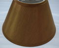 Taper linen hardback lampshade 4