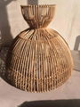 Rattan Hand Woven natural Scalloped Chandelier Lampshade Wholesale 5