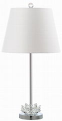 Fashional Cheap Mini Crystal Table Lamp with Fabric Lampshade Wholesale