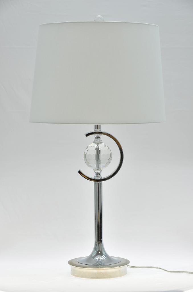 Fashional Cheap Mini Crystal Table Lamp with Fabric Lampshade Wholesale 3