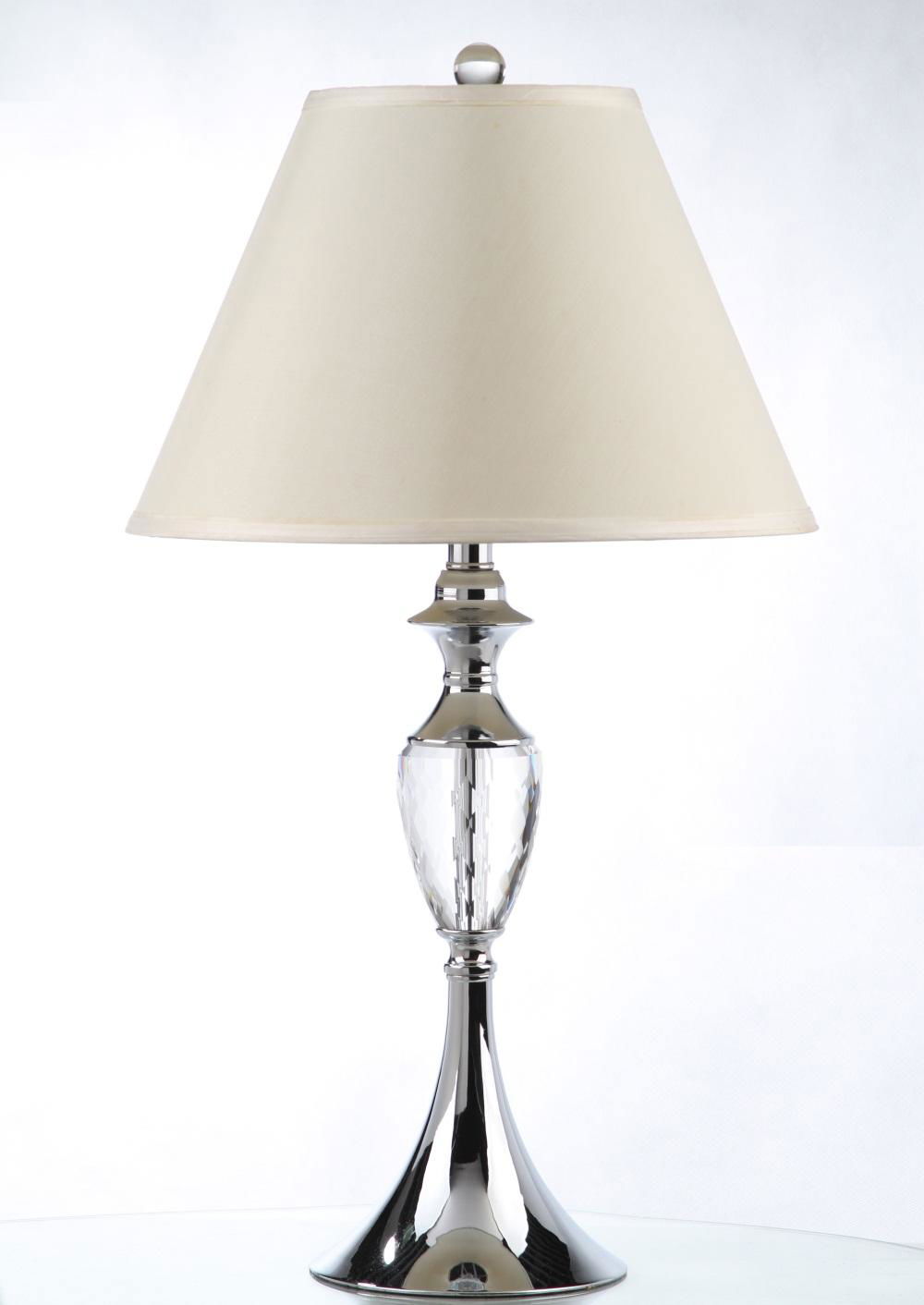 Fashional Cheap Mini Crystal Table Lamp with Fabric Lampshade Wholesale 5