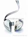 crystal heart shape usb drive  2
