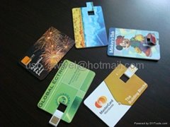 credit card usb flash memory 