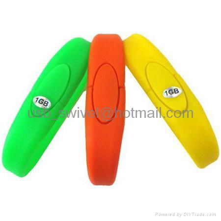 wristband Silicone usb flash drive 2