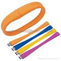 wristband Silicone usb flash drive 3