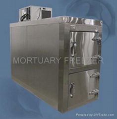 morgue chamber mortuary freezer