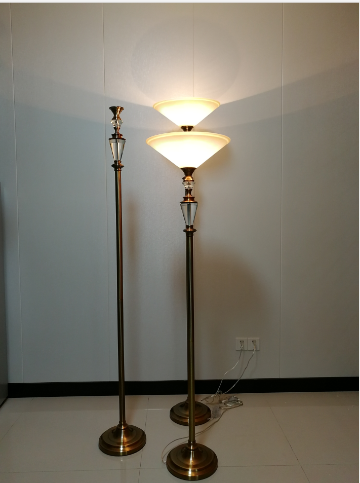 viewing torchiere lamps funeral home 3