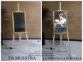 Pantalla digital de retrato para funeraria