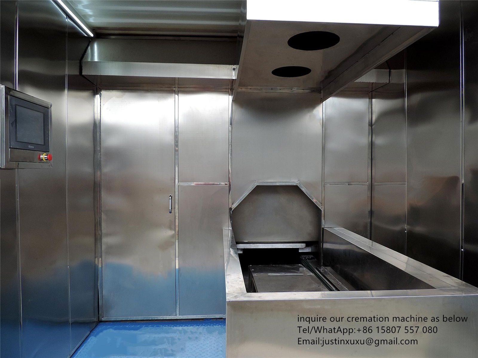 Cremation Machine crematory human equipment designed for South Africa market  2