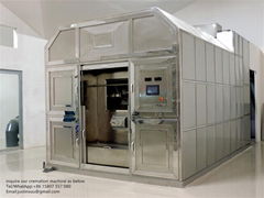 supply human cremator furnace crematorium designed for South Africa market