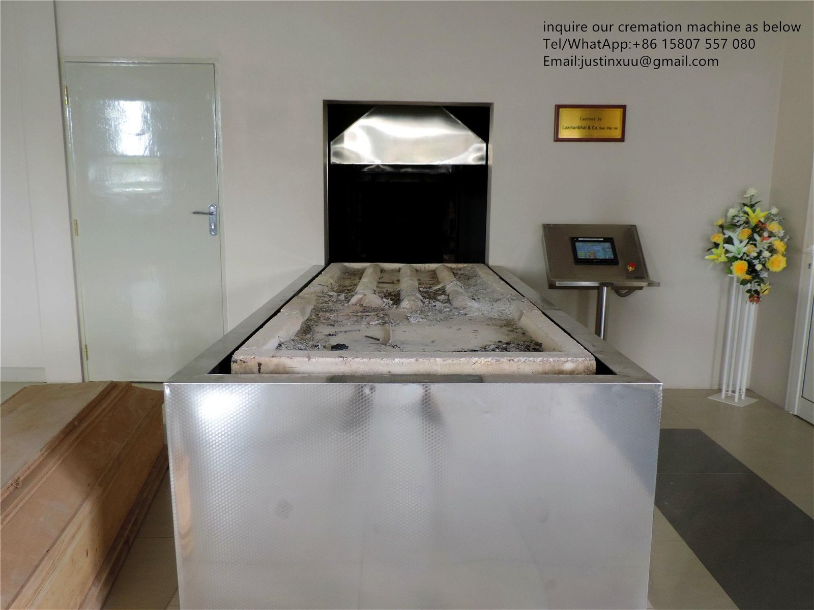 supply human cremator furnace crematorium designed for South Africa market  3
