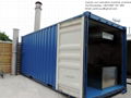 truck trailer crematorium machine emergency lorry designed for Russia market 