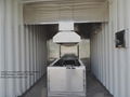  Container crematory system burn death body human designed for Russia market  3