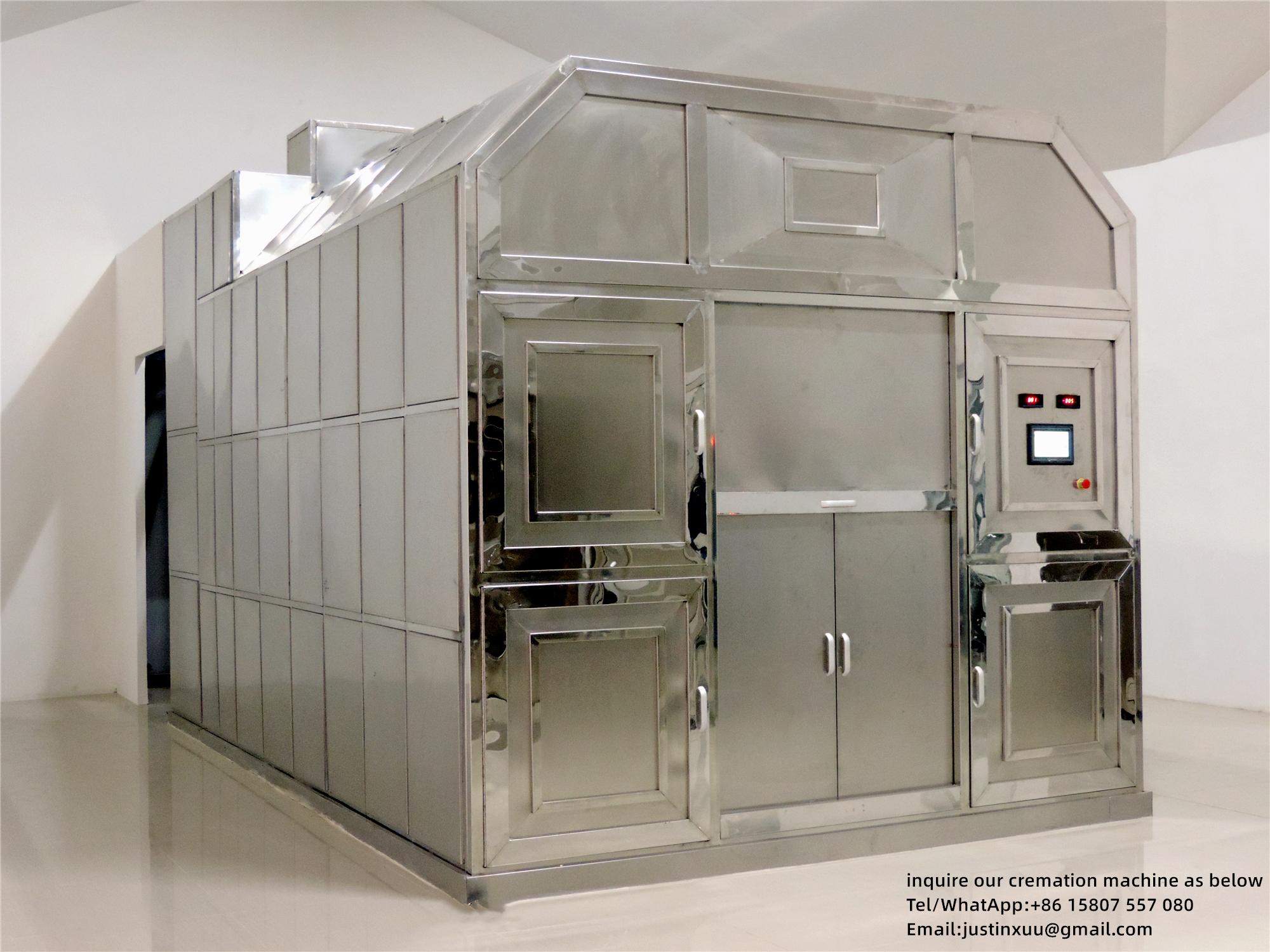 1200 Kgs Capacity Human Crematory Incinerator Oven 30 Mins Death Cremating Crema 5