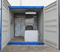 Crematorium machine container human body burn designed for Phillipines market 2