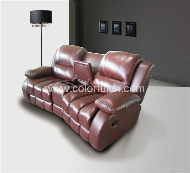 VIP Cinema Recliner Sofa leather sofa LS601 3